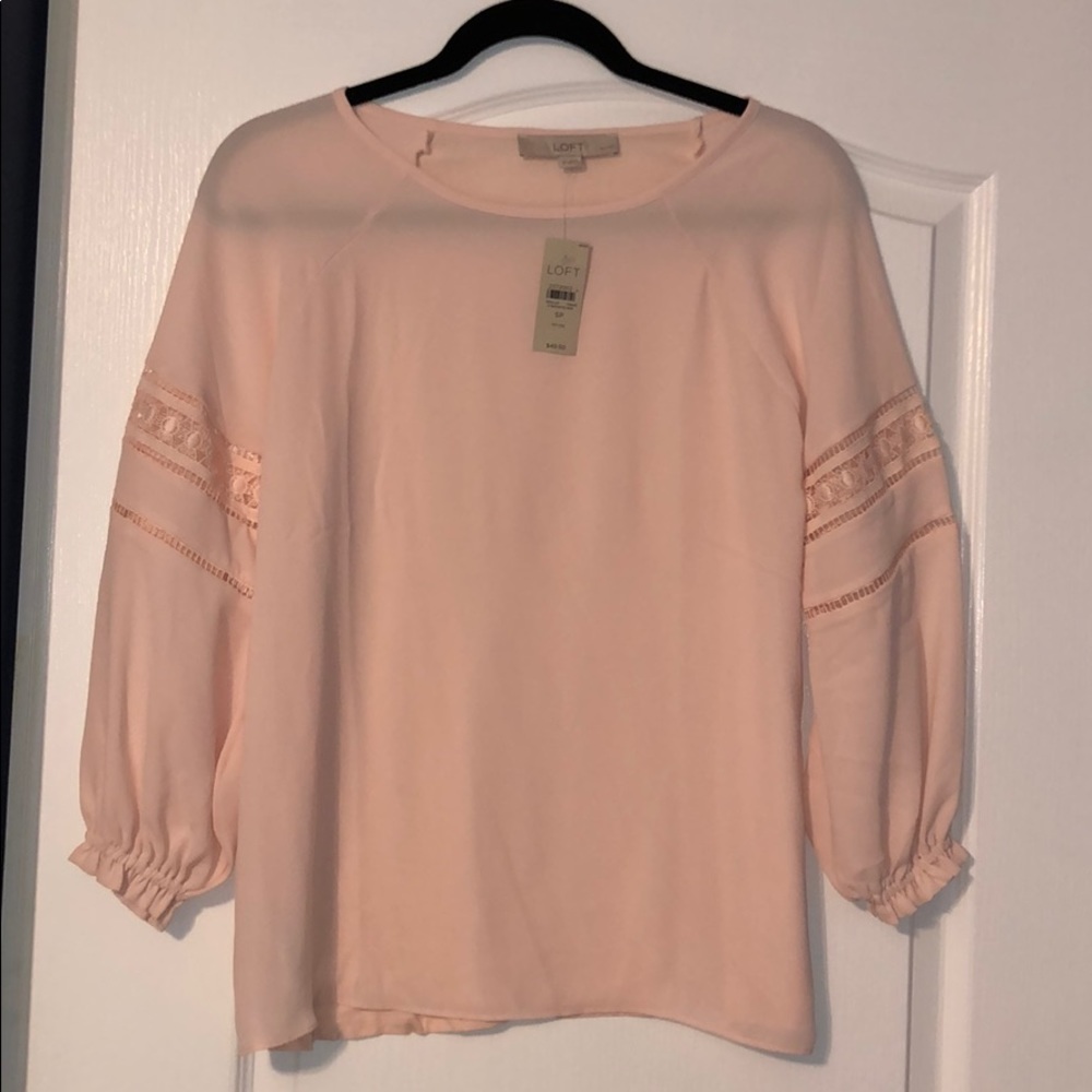 Loft Pink Blouse